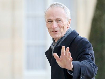 Jean-Dominique Senard, patron de Michelin, à Paris, le 12 décembre 2018 - LUDOVIC MARIN [AFP/Archives]