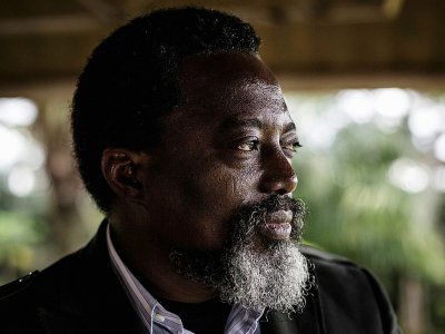 Le président sortant Joseph Kabila, le 10 décembre 2018 à Kinshasa, en RDC - John WESSELS [AFP/Archives]