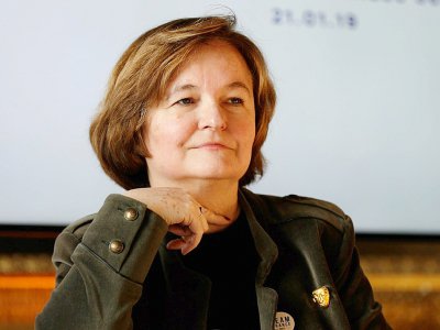 La ministre des Affaires européennes Nathalie Loiseau, à Versailles, le 21 janvier 2019 - Geoffroy VAN DER HASSELT [POOL/AFP/Archives]