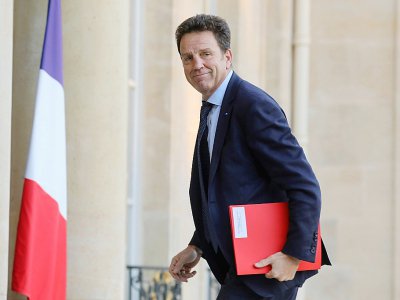 Le président du Medef, Geoffroy Roux de Bézieux arrive à l'Elysée pour une rencontre avec le président Emmanuel Macron, le 12 décembre 2018 à Paris - LUDOVIC MARIN [AFP/Archives]