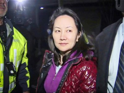 La dirigeante de Huawei Meng Wanzhou le 11 décembre 2018 à Vancouver - - [CTV/AFP]