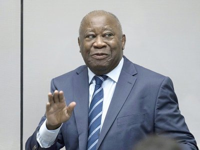 L'ancien président ivoirien Laurent Gbagbo à la CPI, le 15 janvier 2019 à La Haye - Peter Dejong [ANP/AFP/Archives]