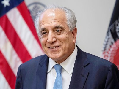 L'émissaire américain pour la paix en Afghanistan,  Zalmay Khalilzad, à Washington le 8 février 2019 - Jim WATSON [AFP/Archives]