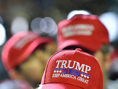 Des partisans de Donald Trump lors d'un meeting de campagne à El Paso, Texas - Nicholas Kamm [AFP]