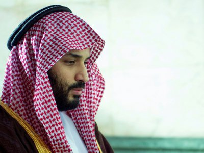Le prince héritier saoudien Mohammed ben Salmane à la Mecque, le 12 février 2019. - Bandar AL-JALOUD [Saudi Royal Palace/AFP/Archives]