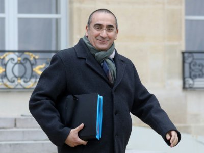 Le secrétaire d'État à l'Intérieur, Laurent Nuñez, le 6 février 2019 à la sortie du conseil des ministres à Paris - LUDOVIC MARIN [AFP/Archives]