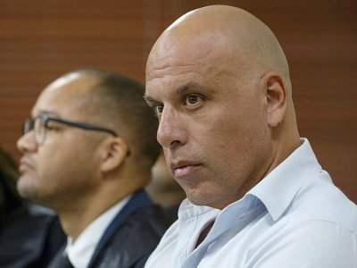 Nicolas Pisapia, accusé de trafic de drogue dans l'affaire "Air Cocaïne", lors de son procès au tribunal de Saint-Domingue, le 28 juin 2016 en République dominicaine - Erika Santelices [afp/AFP/Archives]