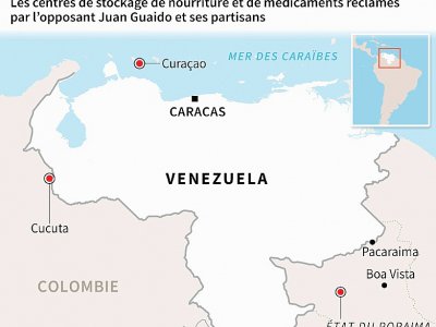 L'aide humanitaire vers le Venezuela - Nicolas RAMALLO [AFP]