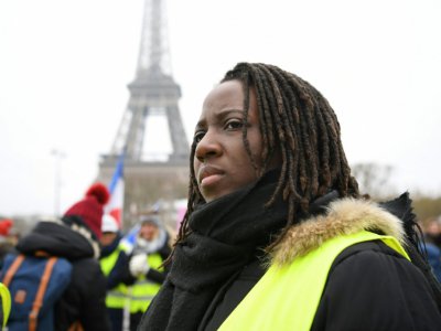 Priscillia Ludosky , le 20 janvier 2019, à Paris - Eric FEFERBERG [AFP/Archives]
