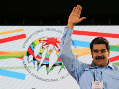 Le président vénézuélien Nicolas Maduro, le 26 février 2019 à Caracas - Jhonn ZERPA [Présidence vénézuélienne/AFP]