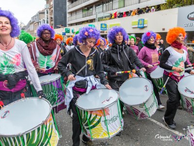 Lors du 145e carnaval de Granville (Manche), dimanche 3 mars 2019. - www.valentin-deville.eu