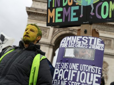 Manifestation des "Gilets Jaunes" le 9 mars 2019 à Paris - KENZO TRIBOUILLARD [AFP]