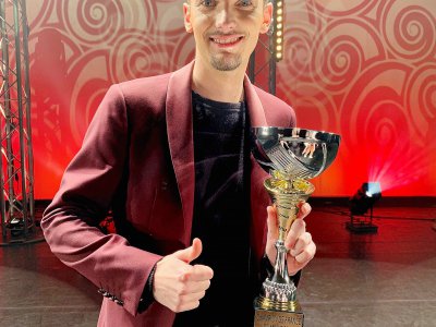 Léo Brière, champion de France 2019 de magie. - Eric Mas