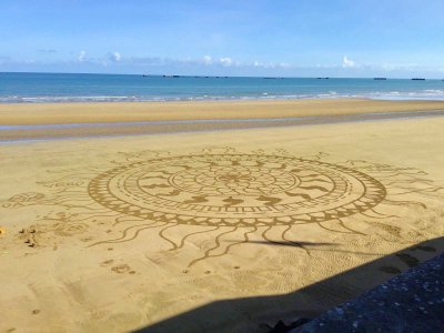 Le beach art en image - Kamala-Mandala