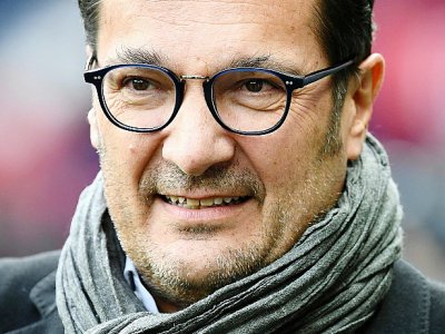 Le directeur général de la LFP, Didier Quillot, suit le match du PSG contre Bordeaux au Parc des Princes, le 9 février 2019 - FRANCK FIFE [AFP/Archives]