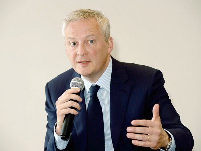 Bruno Le Maire, le 2 avril 2019 à Paris - ERIC PIERMONT [AFP]