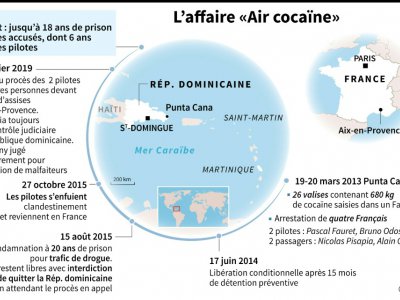 L'affaire «Air cocaïne» - V. Beschi/P. Defosseux, pld/fh [AFP]