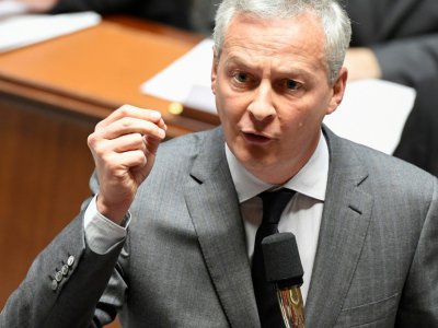 Le ministre de l'Economie Bruno Le Maire à l'Assemblée nationale, le 10 avril 2019 à Paris - Bertrand GUAY [AFP]