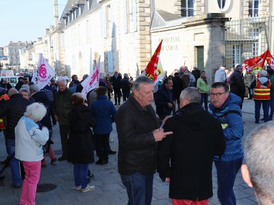 Les retraités dans la rue pour la septième fois depuis l'élection d'Emmanuel Macron. - Eric Mas