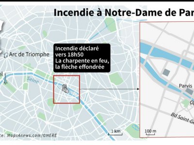 Incendie à Notre-Dame de Paris - AFP [AFP]