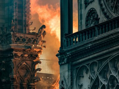 Notre-Dame, le 15 avril 2019 - THOMAS SAMSON [AFP]