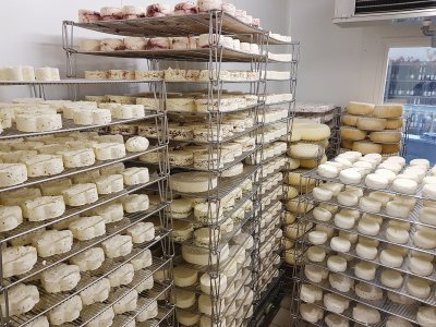 Plus de trente types de fromages sont produits. - Gilles Anthoine
