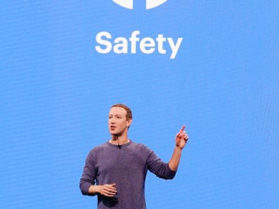 Mark Zuckerberg, le 30 avril 2019 à San José (Californie) - Amy Osborne [AFP]