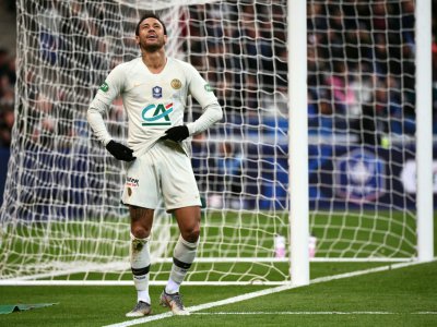 L'attaquant brésilien du PSG Neymar lors de la finale de la Coupe de France face à Rennes, le 27 avril 2019 au Stade de France - Martin BUREAU [AFP/Archives]