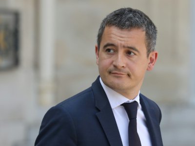 Le ministre des Comptes publics Gérald Darmanin, le 30 avril 2019 à l'Elysée, à Paris - Ludovic MARIN [AFP/Archives]