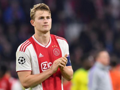 Le défenseur de l'Ajax Matthijs de Ligt lors du match contre Tottenham en demi-finale retour de C1, le 8 mai 2019 à Amsterdam - EMMANUEL DUNAND [AFP]