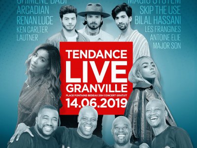 L'affiche officielle du Tendance Live Granville 2019. - Jean-Baptiste Bancaud