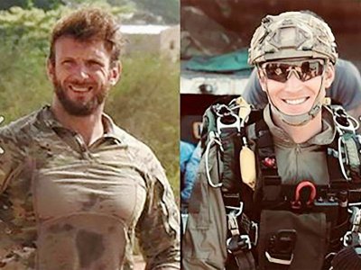 Les militaires français Cédric de Pierrepont et Alain Bertoncello tués lors de l'opération de libération des otages au Burkina Faso - HO [MARINE NATIONALE/AFP]
