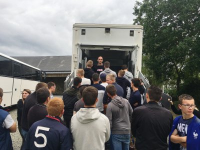 Les marchands de bestiaux présentent le travail de négoce et de transport des aniamaux - InterBEV Normandie
