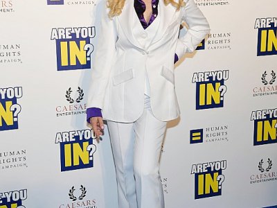 La chanteuse américaine Madonna à Las Vegas (Nevada), le 11 mai 2019 - Ethan Miller [GETTY IMAGES NORTH AMERICA/AFP/Archives]