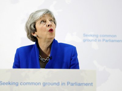 La Première ministre britannique Theresa May, le 21 mai 2019 à Londres - Kirsty Wigglesworth [POOL/AFP]