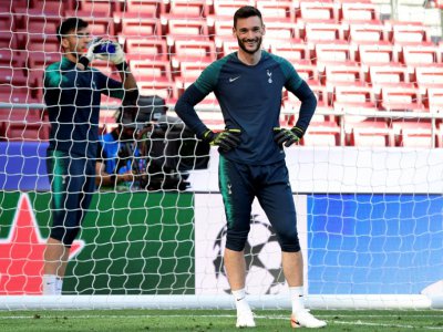 Hugo Lloris, le gardien français de Tottenham, le 31 mai 2019 à Madrid - JAVIER SORIANO [AFP]