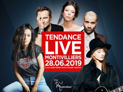 L'affiche officielle du Tendance Live Montivilliers 2019 - Tendance Ouest