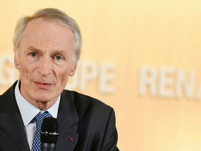Jean-Dominique Senard, à Boulogne-Billancourt, le 24 janvier 2019 - Eric PIERMONT [AFP/Archives]