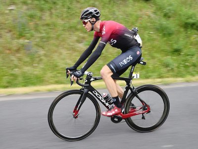 Chris Froome (Ineos) lors de la 3e étape  du Dauphiné, le 11 juin 2019 entre le Puy-en-Velay et Riom - Anne-Christine POUJOULAT [AFP]