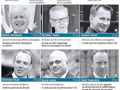 Les candidats pour remplacer Theresa May - [AFP]