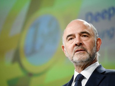 Le Commissaire européen aux Affaires économiques, Pierre Moscovici, le 12 juin 2019 à Bruxelles - JOHN THYS [AFP]