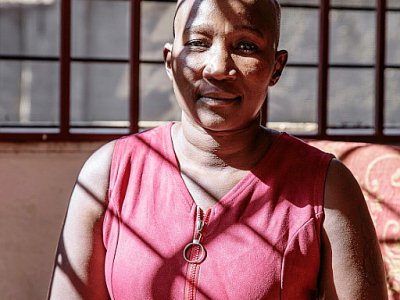 Beatrice Mateyo, une militante féministe, le 22 mai 2019 à Lilongwe, au Malawi - GIANLUIGI GUERCIA [AFP]