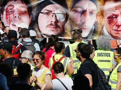 Marche contre les violences policières, à la Bastille, le 2 juin 2019 - FRANCOIS GUILLOT [AFP/Archives]
