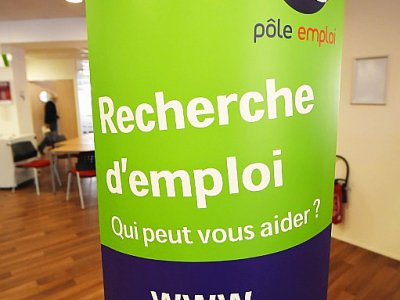 Dans une antenne de Pôle emploi, à Montpellier, le 27 avril 2016 - PASCAL GUYOT [AFP/Archives]