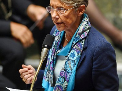 La ministre des Transports Elisabeth Borne, à Paris, le 4 juin 2019 - Lucas BARIOULET [AFP]
