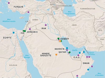 Bases militaires américaines au Moyen-Orient - [AFP]