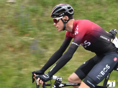 Le Britannique Chris Froome lors de la 3e étape du Critérium du Dauphiné entre Le Puy-en-Velay et Riom, le 11 juin 2019 - Anne-Christine POUJOULAT [AFP/Archives]