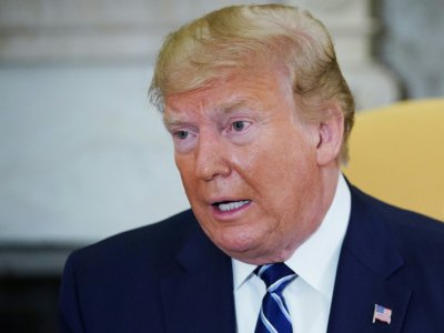 Le président américain Donald Trump, le 20 juin 2019 à la Maison Blanche, à Washington - MANDEL NGAN [AFP]