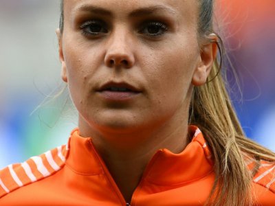 L'attaquante néerlandaise  Lieke Martens avant le match contre le Canada au Mondial-2019, le 20 juin 2019 à Reims - FRANCK FIFE [AFP]