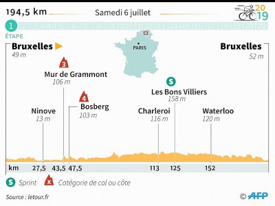 Tour de France 2019 : 1ère étape - Laurence SAUBADU [AFP]
